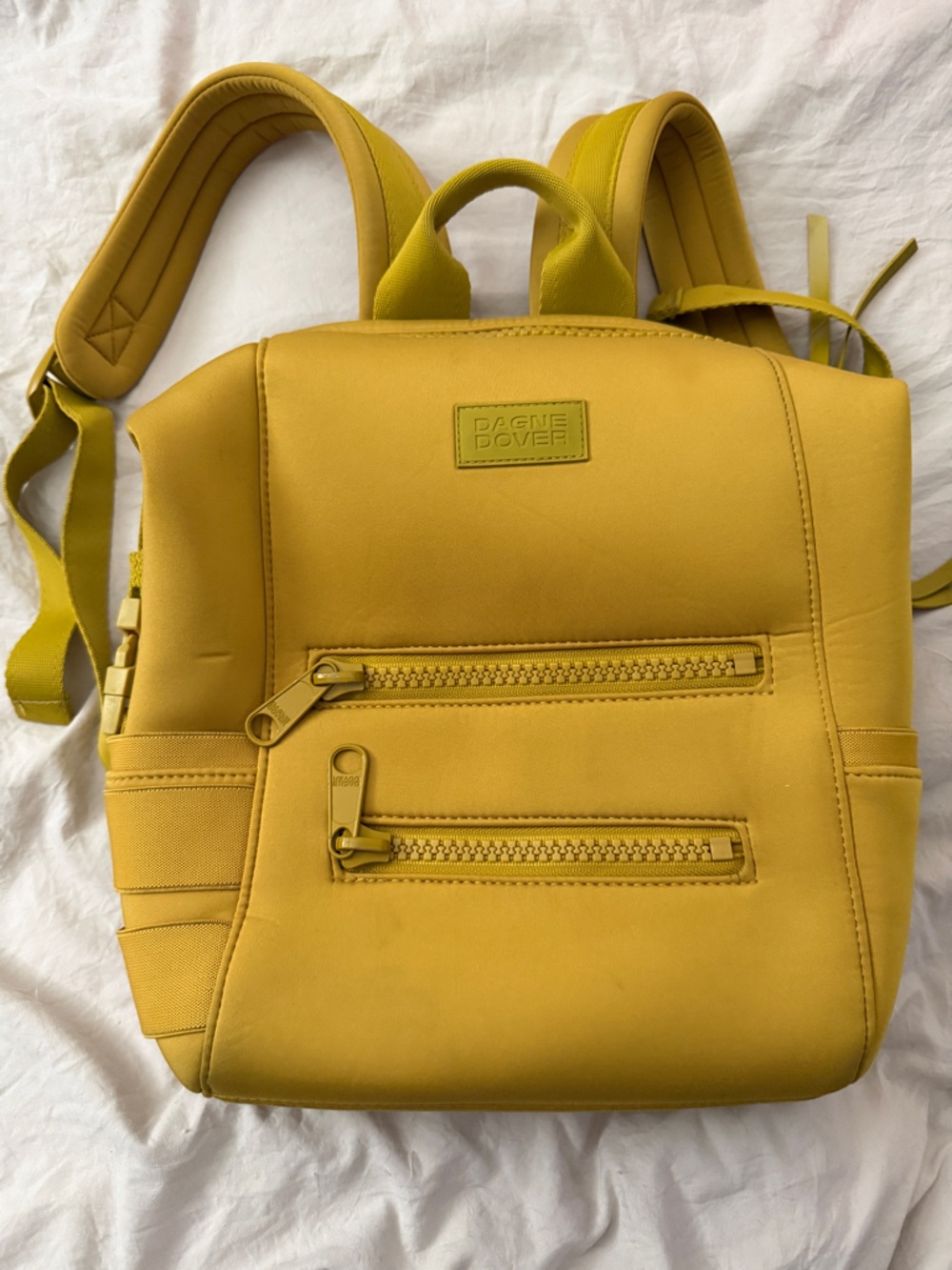 Dagne Dover Small Indi Backpack in Ochre Color